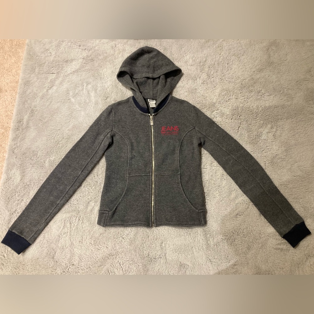 UNISEX Dolce & Gabbana zip up hoodie (Italian size 38- US Small)